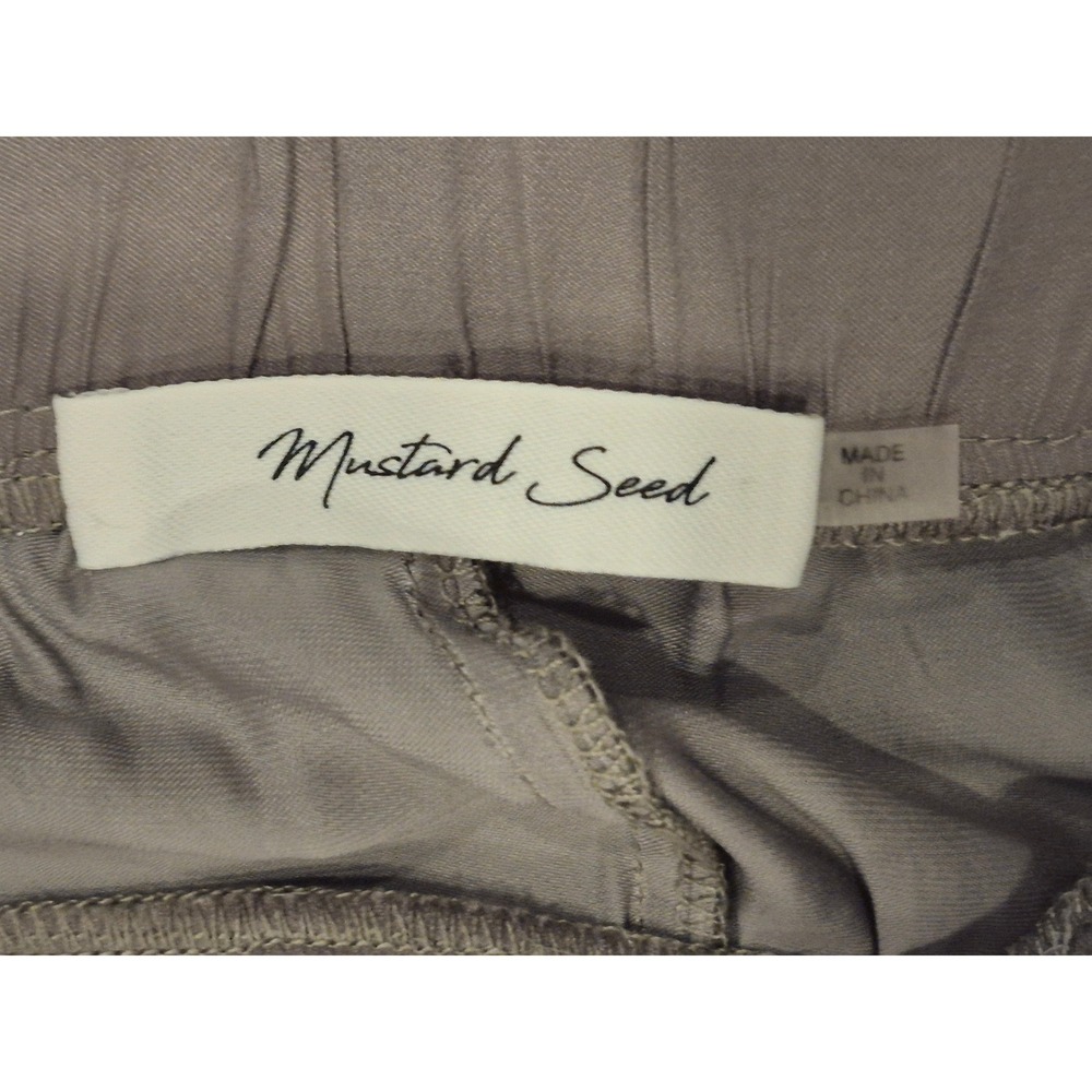 Elegant Women's Gray Wide-Leg Pants - Picture 4 of 8